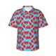 thumbnail image 1 of Fotbe Cartoon Crabs Camisa Hawaiana para Hombre Unisex – Camisa Casual de Verano con Botones de Manga Corta de Algodón y Lino,XX-Large, 1 of 7