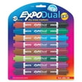 thumbnail image 2 of Sanford Ink 1944658 2-in-1 Dry Erase Markers, 16 Assorted Colors - Medium point, 8 per Pack, 2 of 2