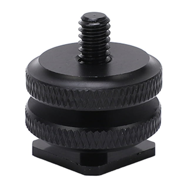 Montaje De Adaptador De Zapata Fría Para Cámara Adaptador De Zapata Fría De Flash De Aleación De Aluminio Con Rosca De 1/4 Pulg. ANGGREK Otros