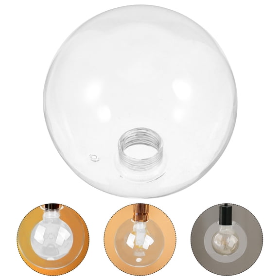 BESTONZON Transparent Glass Lamp Shade Replacement for Pendant and Ceiling Lights