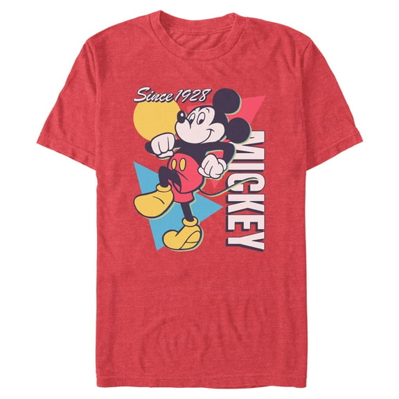 Mens Mickey & Friends Since 1918 Retro T Shirt