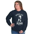 thumbnail image 4 of Birthplace Of The King Mississippi Unisex Plus Fleece Graphic Sweatshirt Brisco Brands 5X, 4 of 5