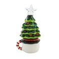 thumbnail image 2 of Ganz MX185169 LED Light Up Snowman Mug with Tree Mini Shimmer, 5.25-inch Height, Ceramic and Plastic, 2 of 3