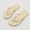 #0282-Beige, variant on Summer Thong Sandals for Men and Women, Embossed Rubber Flip Flops, Lightweight Beach Shoes, Casual Outdoor Footwear Gift