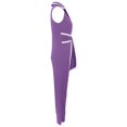 thumbnail image 4 of Women's Summer Wide Leg Sleeveless Romper - Casual Comfortable Jumpsuit for Daily Wear & Home Relax, 4 of 6