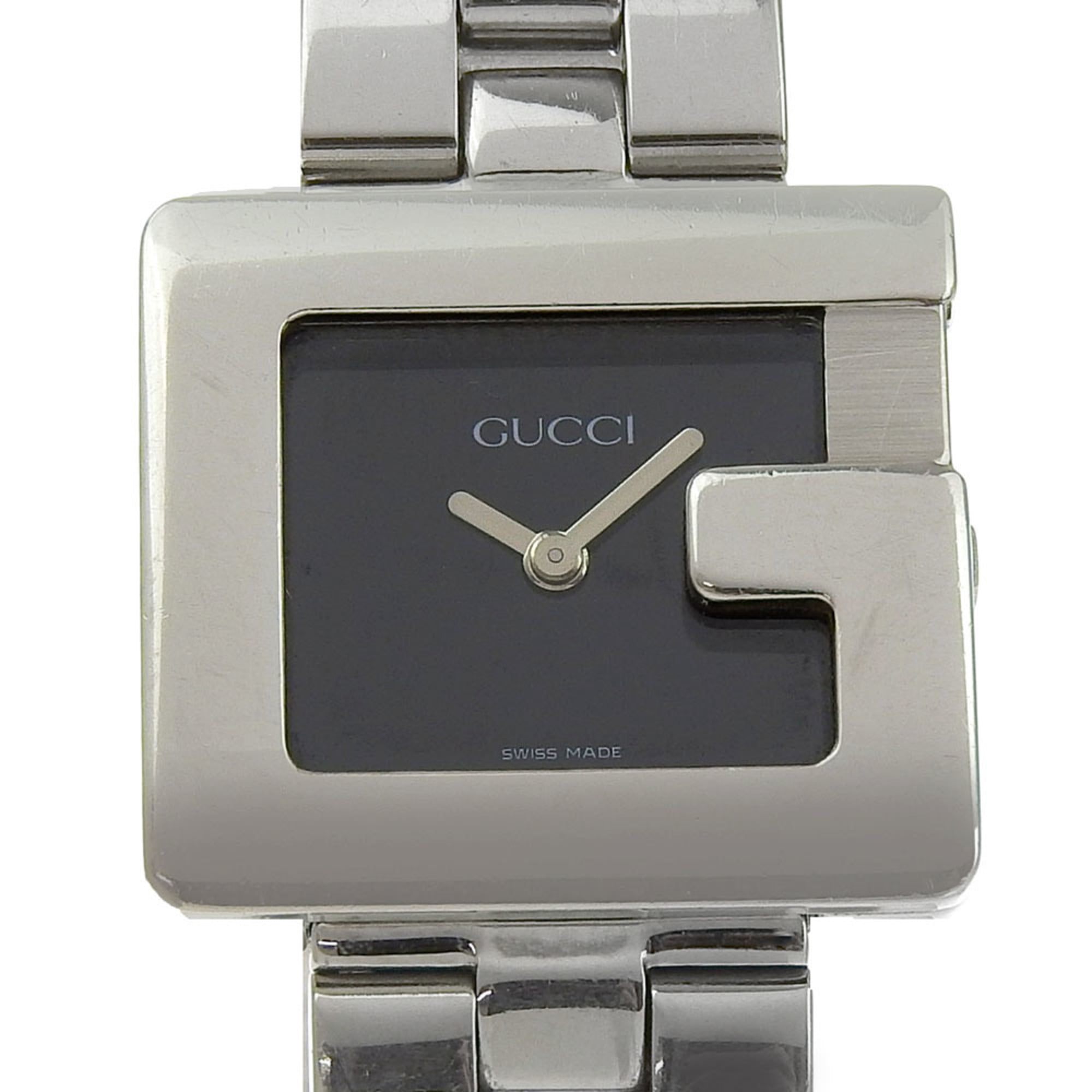 Pre-Owned Gucci G Watch 3600L Stainless Steel Quartz Analog  display picture 3