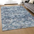 thumbnail image 6 of Addison Rugs Mayfield Premium Machine Washable Transitional Panel Denim Rectangle Rug, 10' x 14', 6 of 6