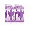 thumbnail image 1 of (2 Pack) The 9's, Flirt Finger Butterfly, Finger Vibrator, Purple, 1 of 2