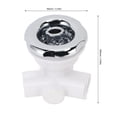 thumbnail image 2 of Universal Bathtub Jet, 1in,1/2in Spa Nozzle, High,Temp Resist, Easy Install, Hydrotherapy Massage, 2 of 6
