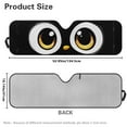 thumbnail image 7 of Uorisanigo Windshield Sun Shade Compatible with 2018-2024 2025 Jeep Wrangler JL / 2020-2024 Jeep Gladiator JT Accessories 16.14''x52.95 Cute Eyes Print Windshield Sun Visor Blocks UV Rays, 7 of 7