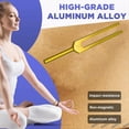 thumbnail image 3 of RE 417 HZ Tuning Fork Set,Tuning Fork for Healing Chakra,Sound Therapy,Keep Body,Mind and Spirit in Perfect Harmony, 3 of 7