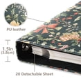 thumbnail image 3 of FORMRS 3 Ring Photo Album 4"x6" Self Adhesive Large Capacity PU Leather Cover, Christmas Bows, 3 of 8