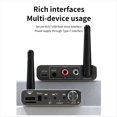 thumbnail image 4 of Transmisor y Receptor de Audio Bluetooth 5.4 con Entrada Auxiliar de 3,5 mm para , USB, Disco U, Adaptador de Música Estéreo HIFI, Decodificación ., 4 of 10