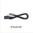 thumbnail image 1 of USB cable for android car radio long usb cable 4 pin and 6 pin cable adapter connector, 1 of 1
