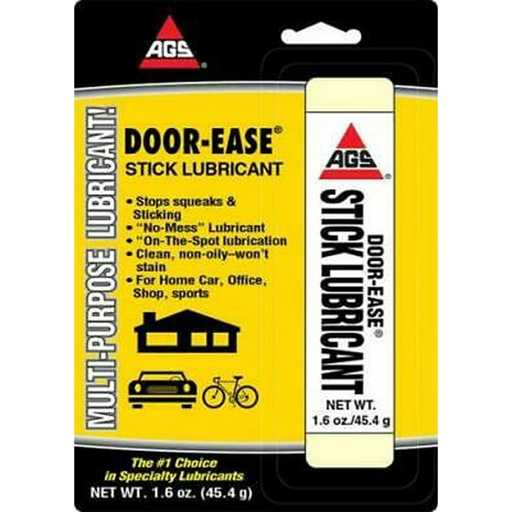 AGS DoorEase Stick Lubricant 1.6 oz. Carded, 10PK