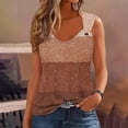 thumbnail image 2 of BLVB Tank Tops for Women 2024 V Neck Sleeveless T-Shirts Casual Loose Ladies Going out Dressy Blouse Tee, 2 of 4