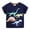 Z10-Blue, variant on shoper Boys Shirt Round Neck Glow In The Night Print Short Sleeve Comfy Vacation Tops T-Shirts Toddler To Big Kid Summer Cotton Tees Dark Blue 2T
