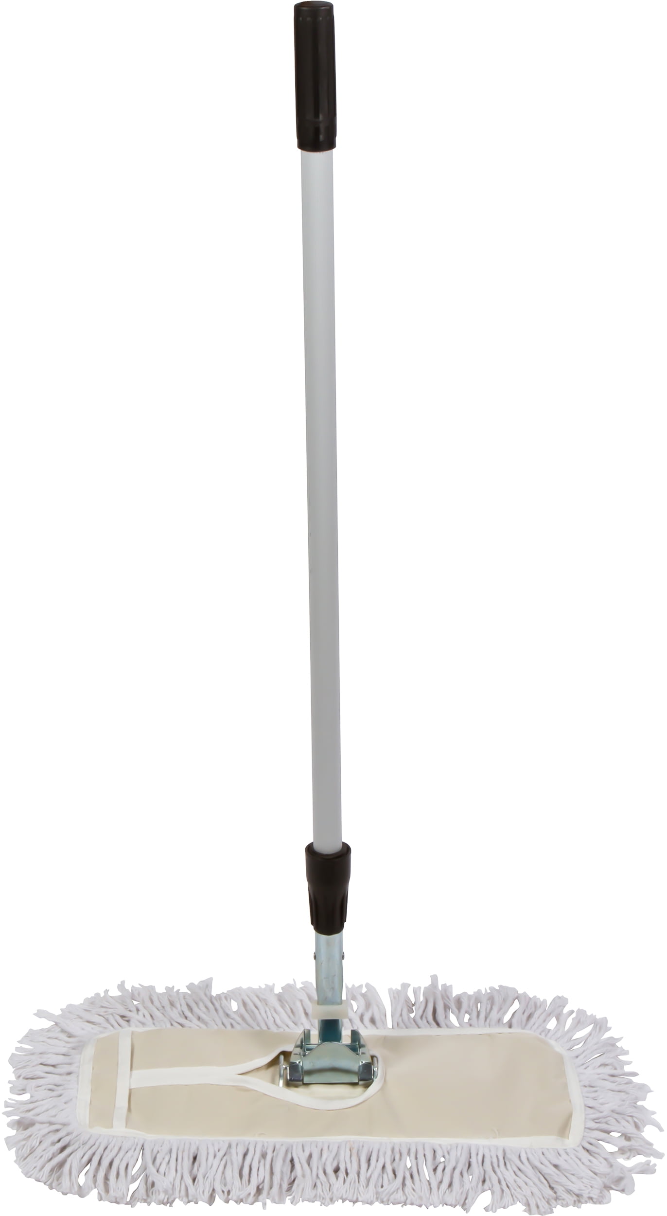 Tidy Tools 18 inch Cotton Dust Mop with Metal Telescopic Handle and