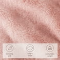 thumbnail image 5 of Bare Home Faux Fur Blanket - 47" x 60" - Ultra Soft Fleece - Throw, Blush, 5 of 8