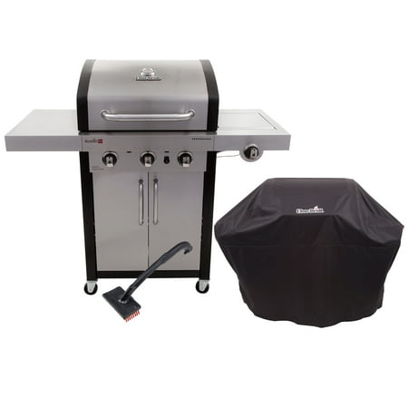 Char-Broil Professional IR 420 3-Burner Gas Grill with BONUS Cover and (Best Portable Infrared Grill)