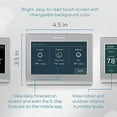 thumbnail image 2 of Honeywell Wi-Fi Smart Color Thermostat, 7 Day Programmable,Touch,Alexa Ready, 2 of 7