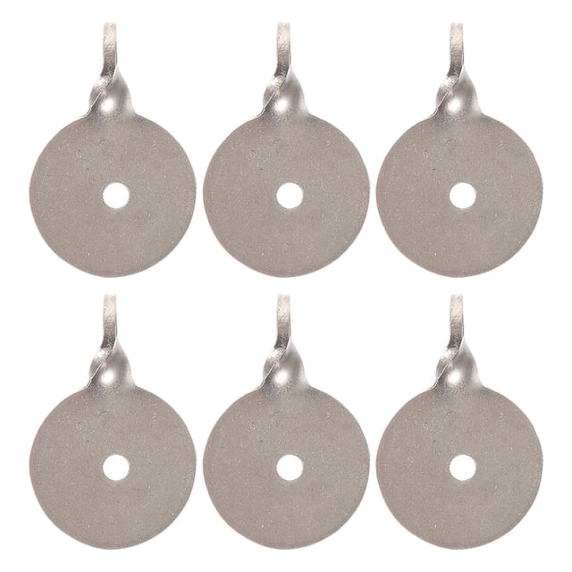 6pcs Stainless Steel Shooting Train Targets Compact Metal Targets For Shooting Practice Outdoor Training Targets For Shooting Range