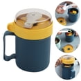 thumbnail image 4 of 1pc Cereal Cup Breakfast Cup Microwave Oven Milk Cup Portable Milk Cup for Home, 4 of 6