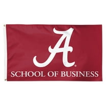 WinCraft Alabama Crimson Tide 3' x 5' School of Business Deluxe Single-Sided Flag