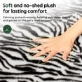 thumbnail image 4 of BALANCE Cama ortopédica para perros, sofá de espuma para perros para dormir, sofá para mascotas con funda extraíble lavable y fondo antideslizante, cómoda cama para perros grandes, color negro, 4 of 5