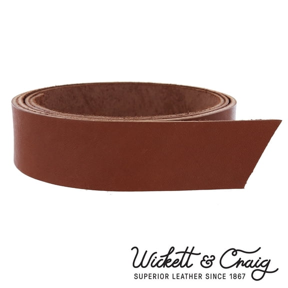 Wickett & Craig Skirting Leather Strap, Brown, 55" to 60" Long, 8-10oz & 10-12oz
