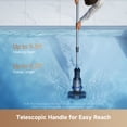 thumbnail image 6 of MOVA Handler V10 Cordless Handheld Pool Vacuum, 4,200LPH Suction, for Above Ground Pools, Spas and Hot Tubs Pool Types with Running Time up to 60-Minutes, 6 of 11