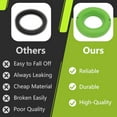 thumbnail image 3 of Waxless Toilet Gasket, Waxless Toilet Ring The Green Gasket Toilet Seal Set of 1, 3 of 7
