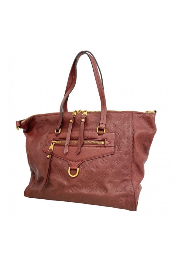 Pre-Owned Louis Vuitton Monogram Empreinte Lumineuse PM Tote Bag M94046 Aurore Ladies OP008075