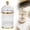 Clear, variant on Fork and Coffee Spoon Holder Cup with Lid, Tableware Organizer Container for Home and Kitchen, Decorative Utensil Storage for Countertop