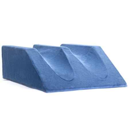 Leg Abductor Cushion - Milliard Double Foam Leg Elevator Cushion with Washable Cover; Support and Elevation Pillow for Surgery, Injury, or Rest for Both Legs