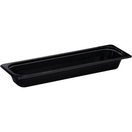 Cambro 22LPHP110 Black High Heat 1/2 Size Long x 2-1/2H Food Pan"