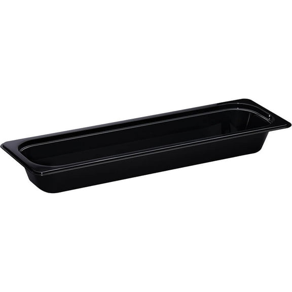 Cambro 22LPHP110 Black High Heat 1/2 Size Long x 2-1/2H Food Pan"