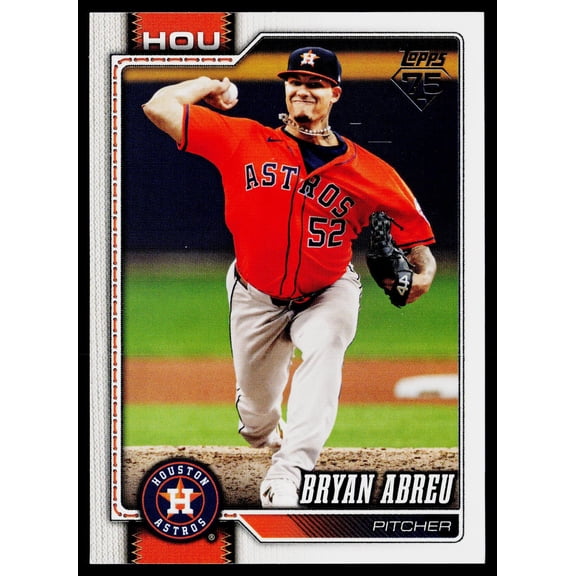 2026 Topps #231 Bryan Abreu Houston Astros Baseball Card