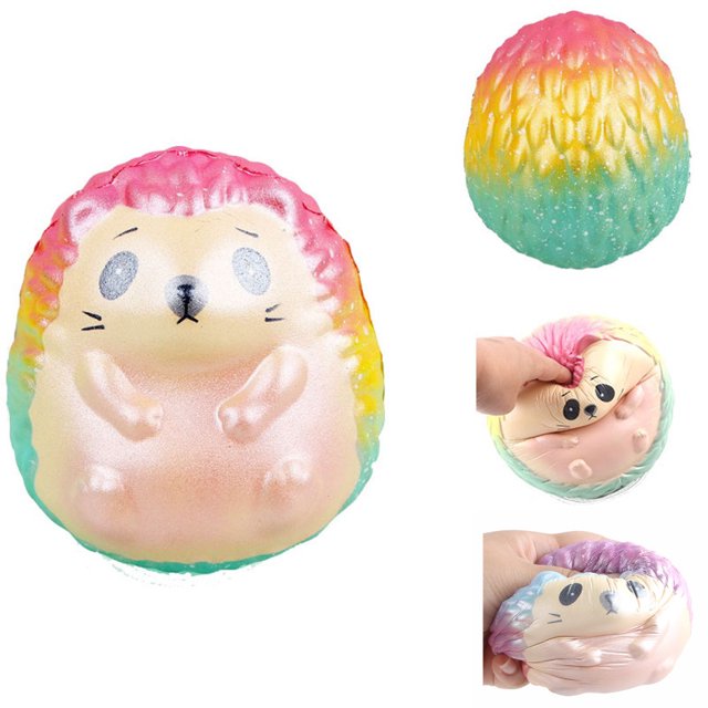 Liquidación especial! Juguetes de descompresión perfumados de crecimiento lento Galaxy Hedgehog
