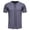 Dark Gray, variant on Mens Vintage Gothic Tee Casual Solid Color Short Sleeve T-Shirt, S