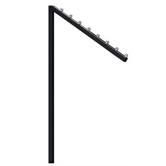SSWBasics Interchangeable Black Slant Arm for Clothing Rack - Set of 2