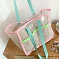 thumbnail image 4 of Multipurpose Mesh Beach Bag Quick Dry Shoulder Bags for Travel Pool Essential, 4 of 21