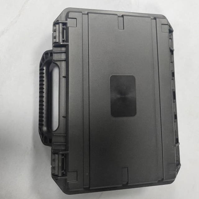 Estuche de herramientas organizador de herramientas anticaídas multiusos a prueba de polvo, caja rígida, contenedor de almacenamiento para equipos, 35x23x13 cm