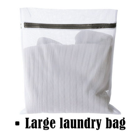 

Modern Home Decor 1Pcs Durable Fine Mesh Laundry Bags For Delicates With Zipper Travel Storage ize Bag Clothing Washing Bags For Washing Machine Laundry Blouse Bra Hosiery Stocking Unde