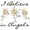 thumbnail image 2 of CafePress - I Believe In Angels Long Sleeve Infant T Shirt - Long Sleeve Infant T-Shirt, 2 of 2
