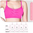 thumbnail image 2 of Alyce Ives Intimates Seamless Girls Sports Bra, Brights, L, 7 Pack, 2 of 7