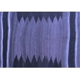 thumbnail image 1 of Ahgly Company Machine Washable Indoor Rectangle Abstract Blue Contemporary Area Rugs, 8' x 10', 1 of 4