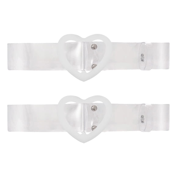 2 cinturones transparentes elegantes para mujer, cinturón transparente, cinturón ancho, cinturón informal para vestir, accesorio para falda y pantalón