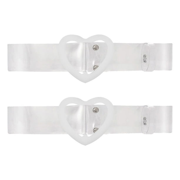2 cinturones transparentes elegantes para mujer, cinturón transparente, cinturón ancho, cinturón informal para vestir, accesorio para falda y pantalón
