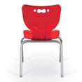 thumbnail image 2 of MooreCo Hierarchy School Chair, 5 Pack, 4-Leg-Red-18", 2 of 2